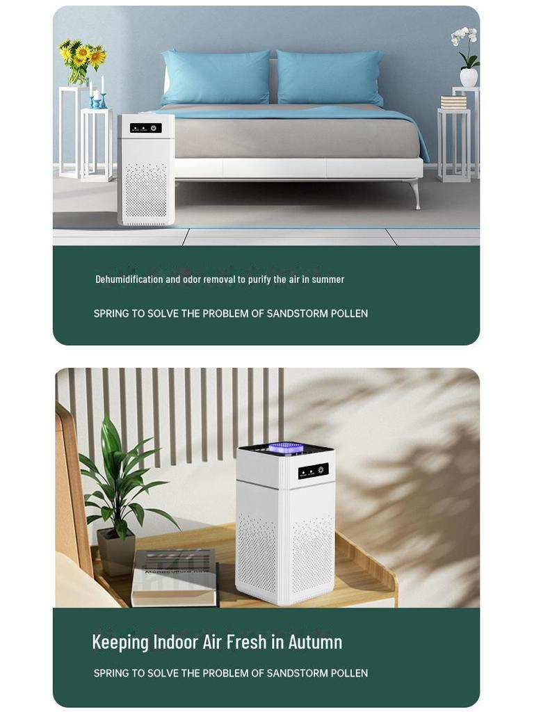 Oczyszczacz powietrza USB dla matki i dziecka: Jonizator do komputerów stacjonarnych, usuwania zapachów, formaldehydu, włosów i dymu