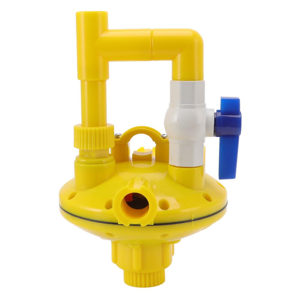 2 Way Recoil Pressure Regulator Automatic Increasing Reducing Valve for Chicken Duck Rabbit G3 4in