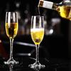 Glass Wine Glasses for Drinking Transparent Glass Cups Wineglass Drinkware Goblet Cup Champagne Pretty Aesthetic Kitchen Dining