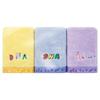 BTS DNA Color Embroidered Cotton Face Towel 170g Soft Bath Towel (3PCS Set)