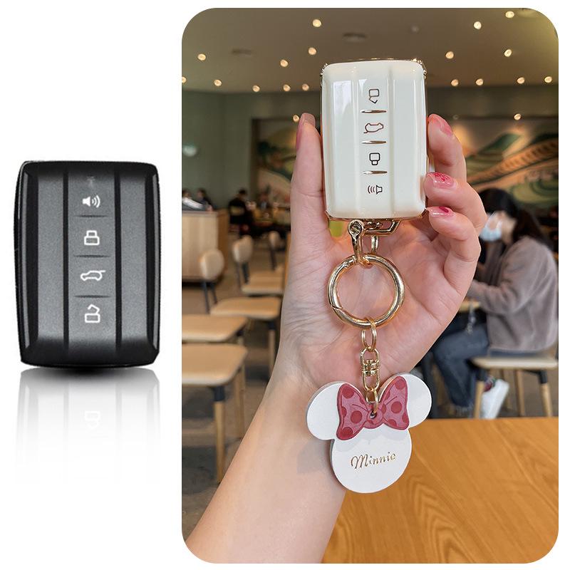 Cartoon Car Key Case for Applicable Tank 300, 2021 Model, Cyber Tank 500, and Ranger 300 - 2022 Edition