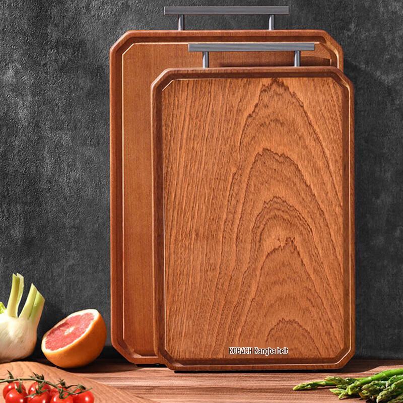 Kambach Solid Ebony Wood Cutting Board 43x28 cm