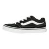 Vans Caldrone Versatile Comfortable Low-Top Kids Skate Shoes Kids Sneakers Black White VN0005W6BA21