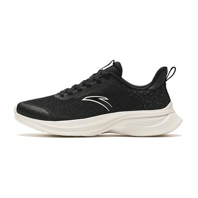 Lightweight Running Comfortable Simple Shock Absorbing Durable Low Top Running Shoes Women Sneakers Black Gray 922415521-2