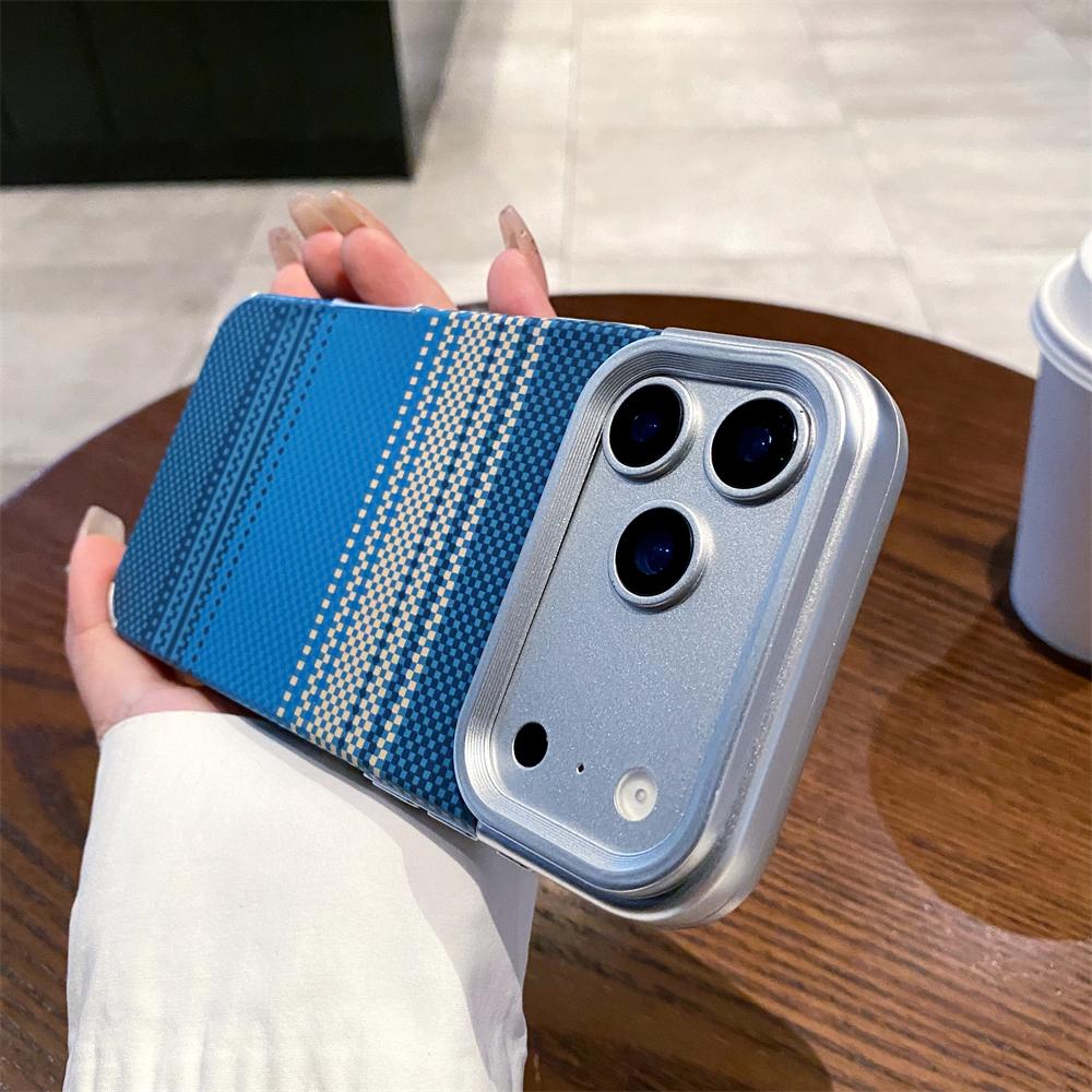 Carbon Fiber Relief Texture Phone Case For iPhone 17 13 14 15 Pro 16 17 Pro Max Air Matte Shockproof TPU Soft Back Cover