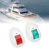 1 Pair LED Navigation Light Professional Alarm Indication Navigation Signal Light for Boat Yacht  12V 2W