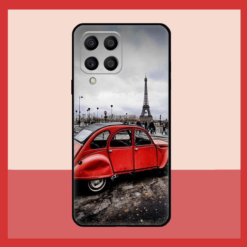 Paris Eiffel Tower Case For Samsung Galaxy M31 M21 M13 M33 M53 M15 M35 M55 M16 M36 M56 M12 M32 M52 M14 M34 M54