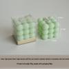 Handmade Scented Cube Candle Gifts - Creative Atmosphere Ornaments for Birthdays