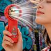 Cartoon Graffiti Turbo Fan 3 Speed Levels Pocket Fan Funny Mini Handheld Fan  Summer