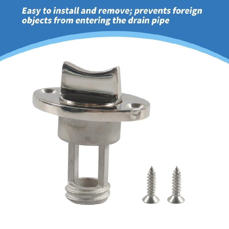 316 Stainless Steel Garboard Drain Plugs Leak Proof Drain Plugs Easy Installs & Removal Suitable for Marine Vessels