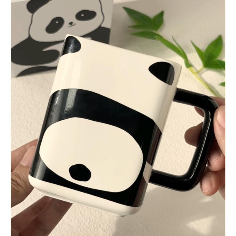 

Сувенирная керамическая квадратная чашка с пандой Чэнду, сувенирный подарок, чашка, сувенир с гигантской пандой, подарки для иностранцев, кружка 400ml