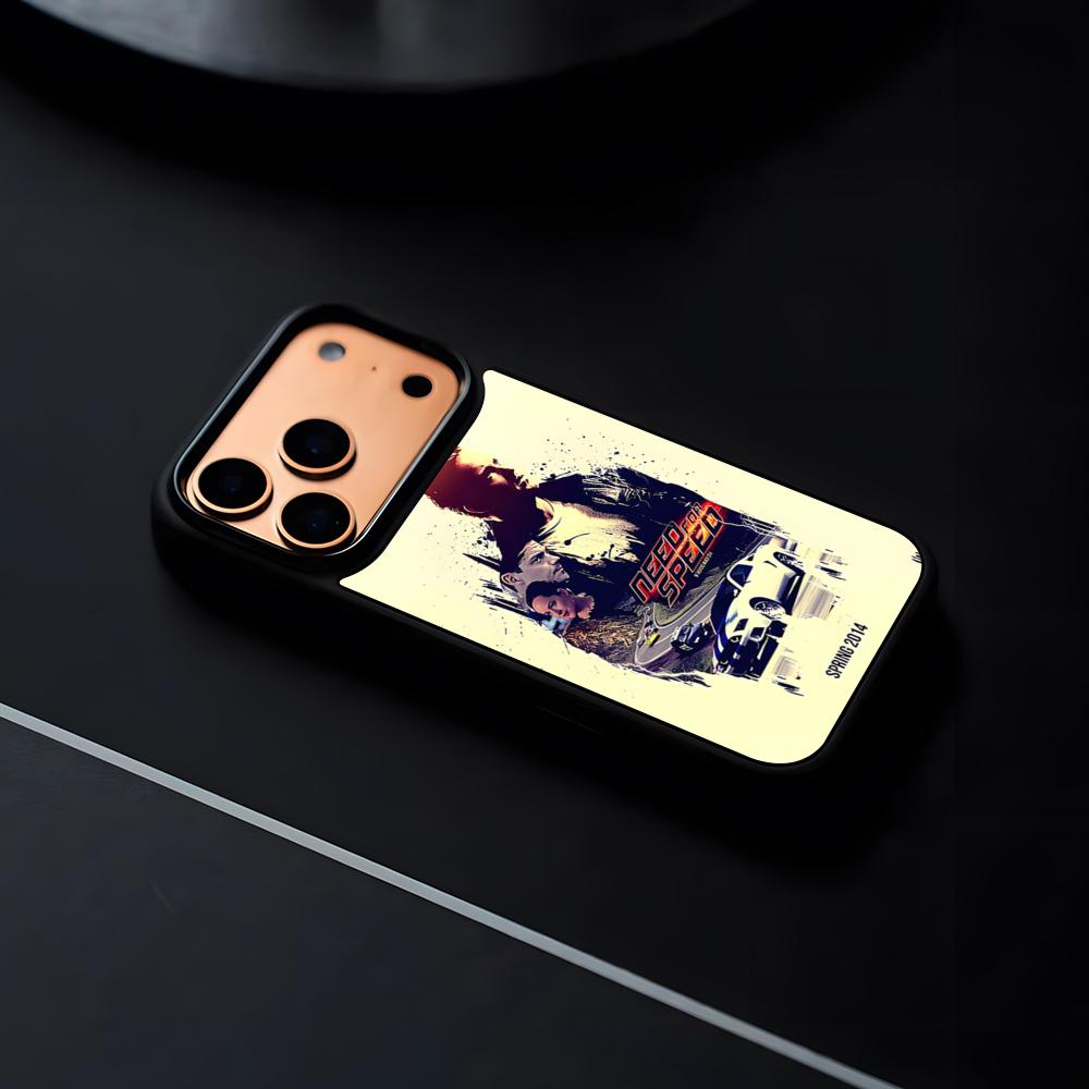 

N-need For S-speed Car Phone Case For IPhone 17 16 15 14 13 12 Pro Max Plus Black Frame Hard Shell iPhone Air