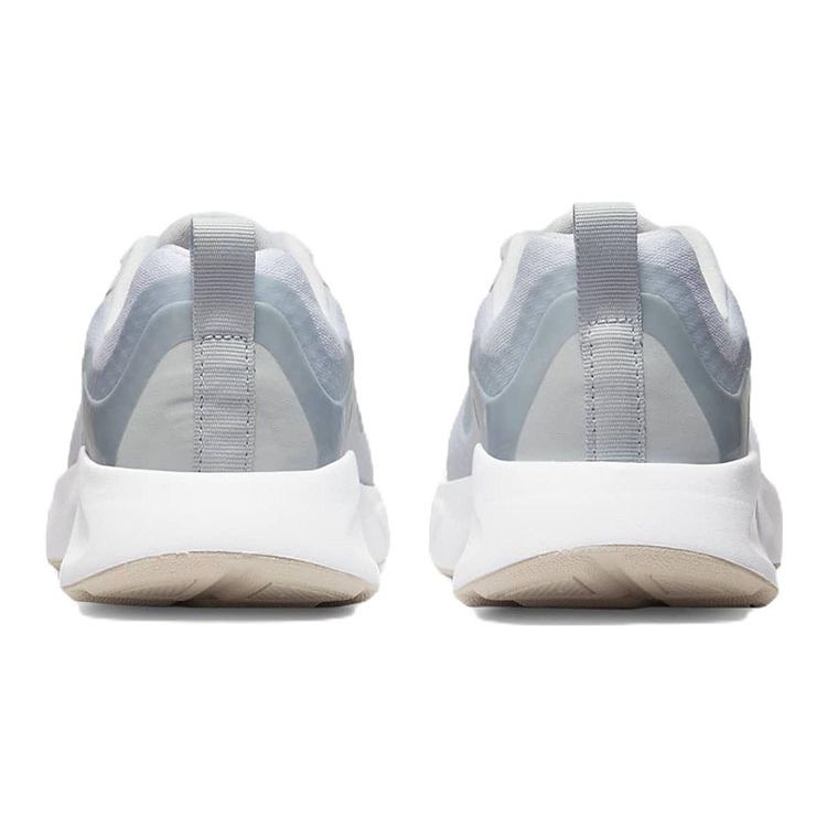 Nike Wearallday Comfortable Durable Fabric Non-Slip Shock Absorbing Wear-Resistant Breathable Low-Top Running Shoes Kids sneaker White Blue CJ3816-107