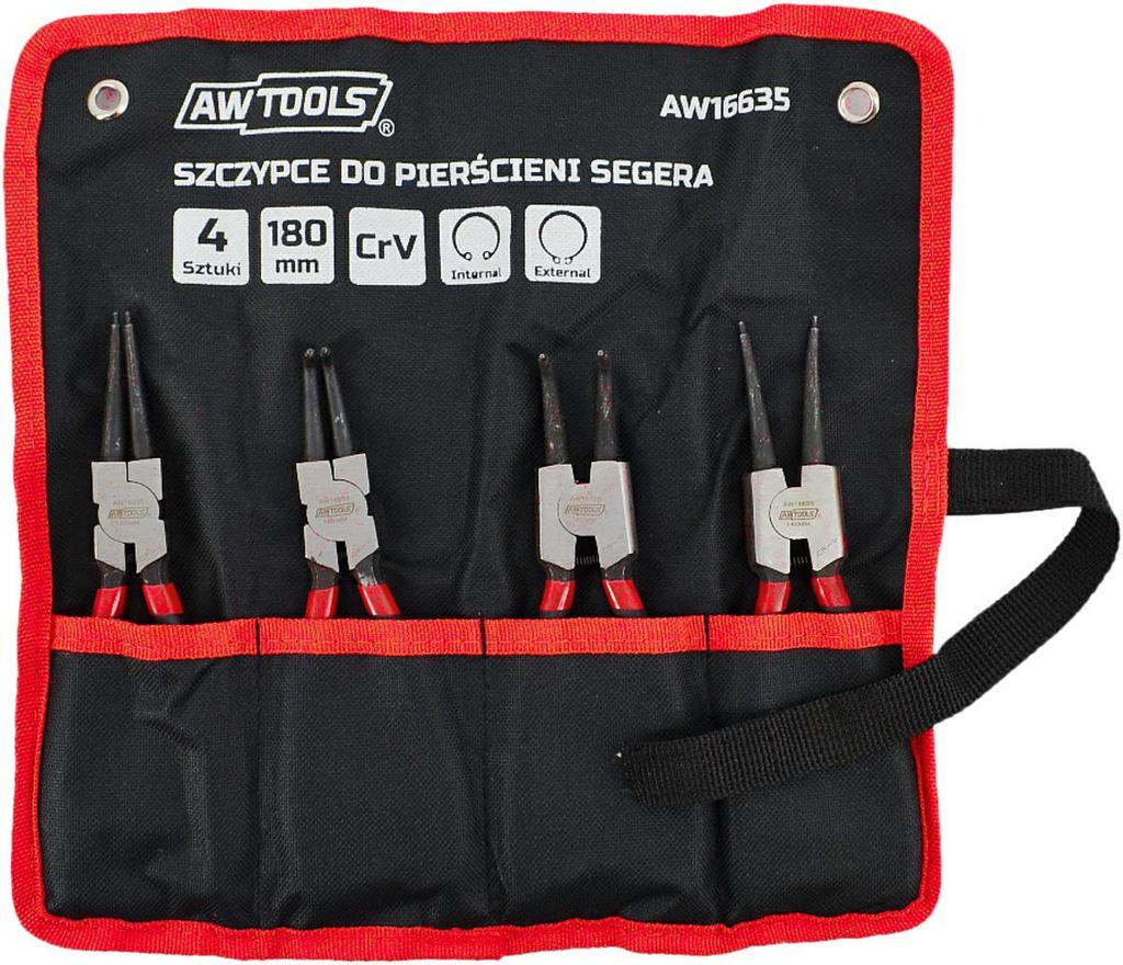 Awtools Szczypce Seg.180 4Cz Etui