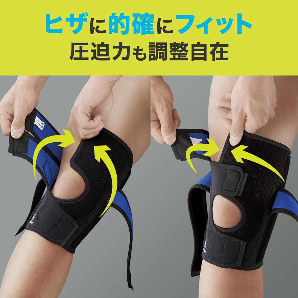 ZAMST Knee for All Sports and Everyday Size Black EK-5 Support, Ambidextrous, Use, Small, 372001,
