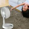 24H Long Battery Life Telescopic Electric Fan Air Conditioner Cooling Fan  For Office Bedroom