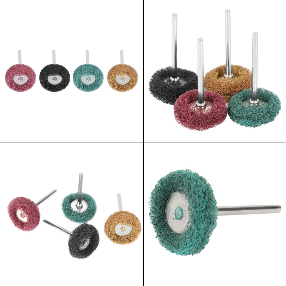 

40 шт., полировальная швабра, абразивный шлифовальный круг, полировальная подушечка, щетка для вращающегося инструмента