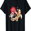 Koi Fisch Karpfen Nishikigoi Kirschblüte T-Shirt(20)