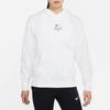 Nike Sportswear Swoosh Pullover Long Sleeve Hoodie Women Tops White DJ6948-100