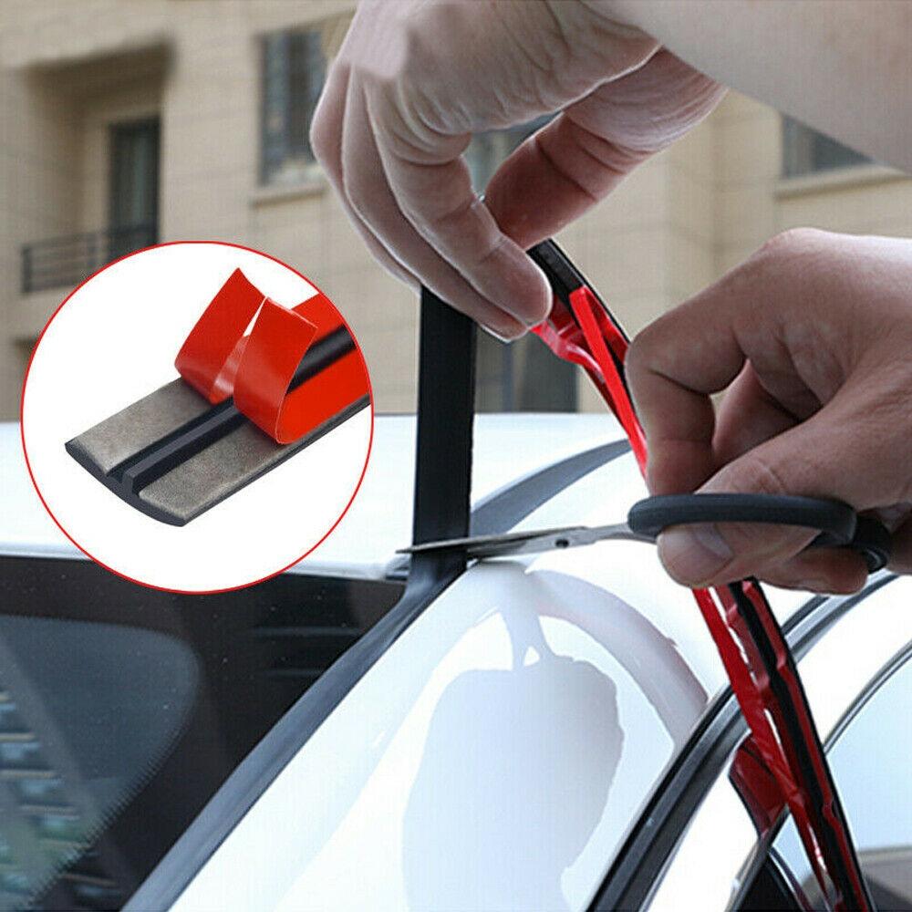 Sealing Strip Car Windshield Rear Window Roof Noise Insulation Rubber Sticker