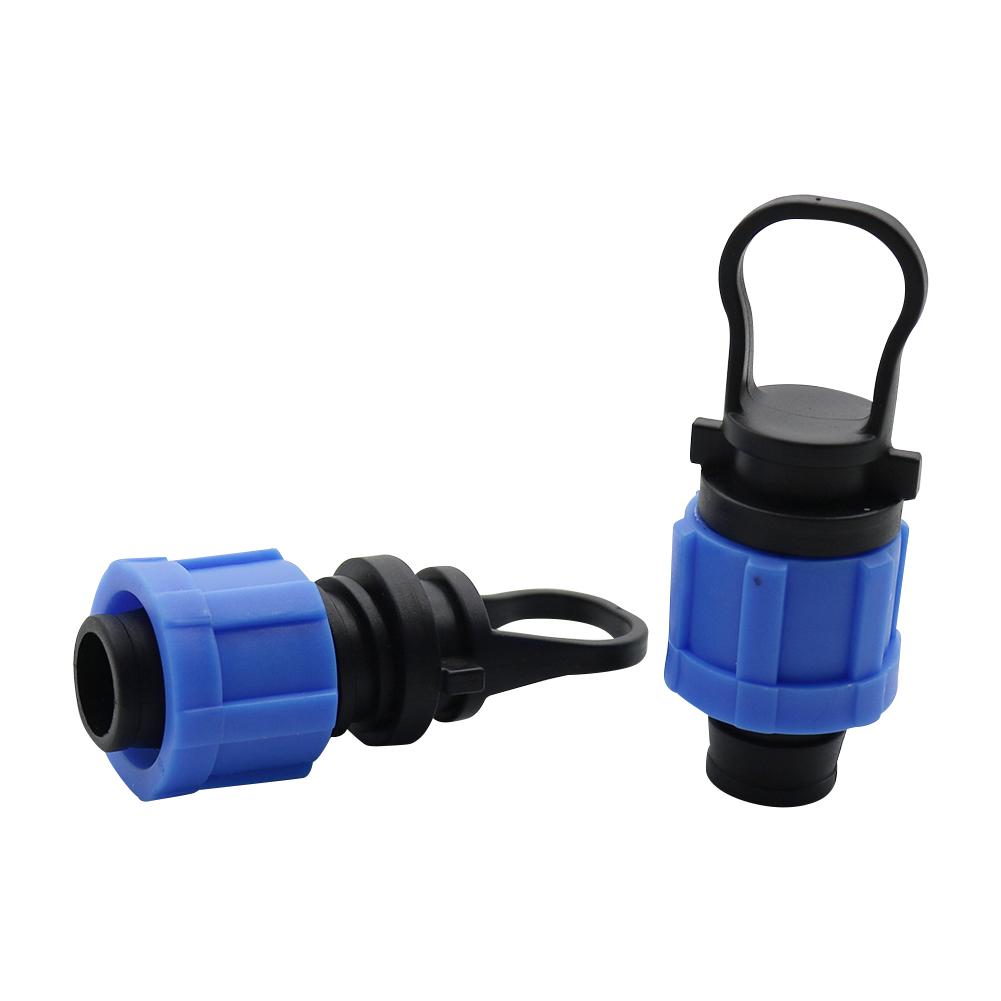 10pcs 16mm Drip Tape End Plug Household Irrigation Adapter Garden Hose Connector Agriculture Greenhouse Drip Tape Fittings