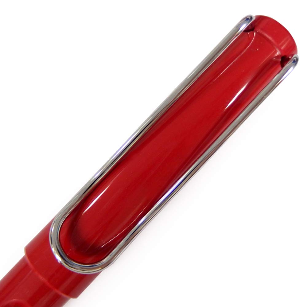 LAMY Safari Füllfederhalter Rot L16 Federstärke F (Fein) Patronen-/Konverterkompatibel Rot