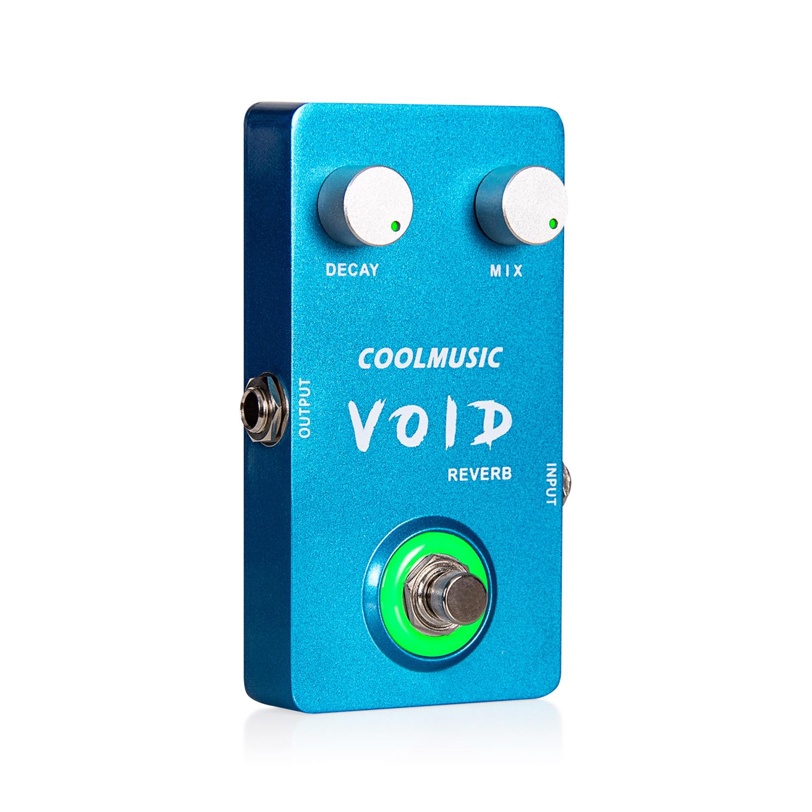 COOLMUSIC C-RV01 Мини-педаль реверберации Электрогитара Педаль эффектов Портативный — фото 8