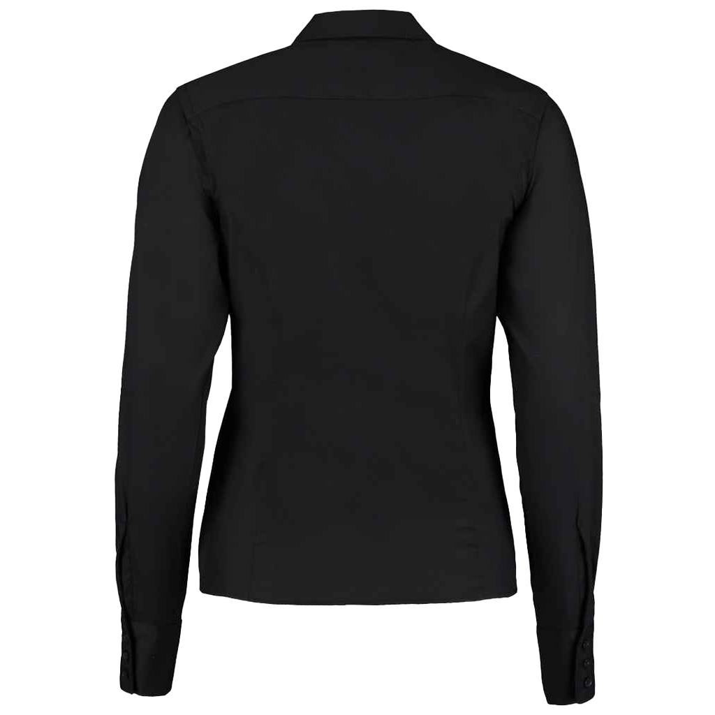 Kustom Kit Womens/Ladies Corporate Oxford Tailored Long-Sleeved Shirt
