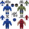 AF356-359 Movie Building Blocks Green Giant Third-Party Educational Puzzle Toy for Adults
