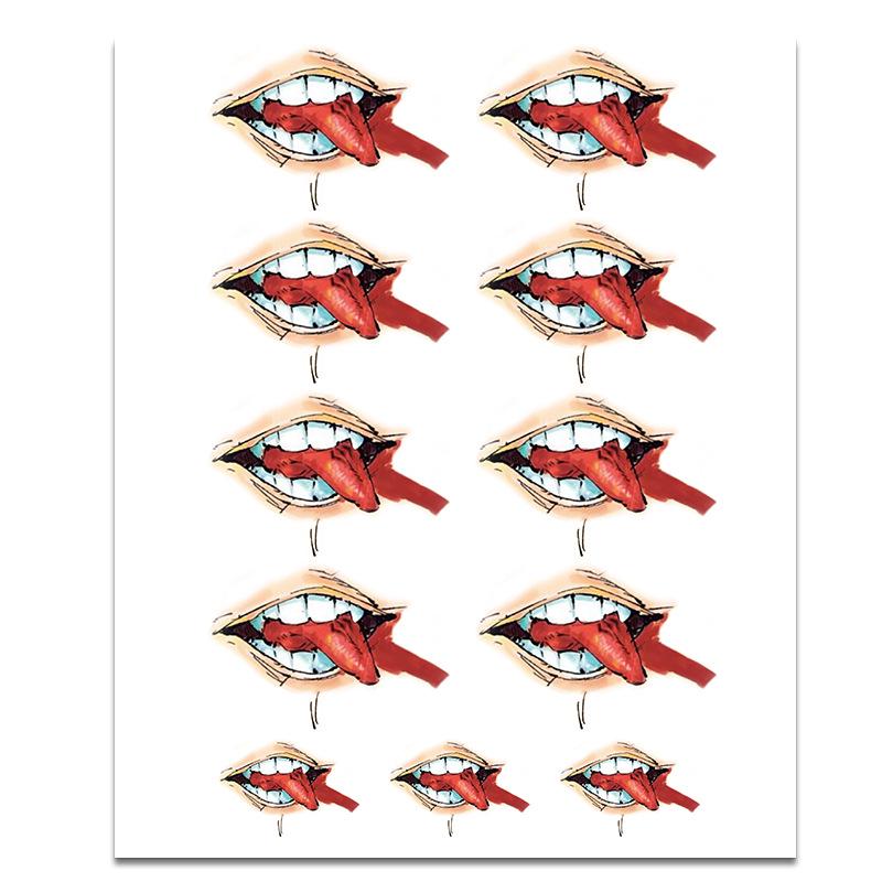 Jujutsu Kaisen Cosplay Tattoo Stickers Collection - Anime & Tiger Stick Designs