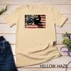 Dirt Bike USA Flag T-Shirt Motocross American Flag Unisex T-shirt