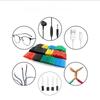 Assortment Black Red Polyolefin Tube for Car Cable Wire Sleeving Wrap Kit 127PCS 2:1 Heat Shrink Tubing