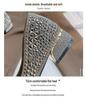 Women's 2024 Diamond-Studded Pointed Toe Chunky Heel Shoes for Spring & Autumn - Soft Bottom Wedding Shoes, Versatile Fairy Style, Large Sizes