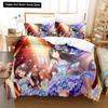 THE iDOLM@STER Cinderella Girls Starlight Stage 3D Printed Anime Bedding Set for Adult Boys Duvet Cover