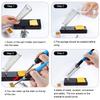 60W Soldering Iron Kit Adjustable Temp Welding Tool Digital Multimeter 5pcs Soldering Iron Tips EU/UK/US Standard