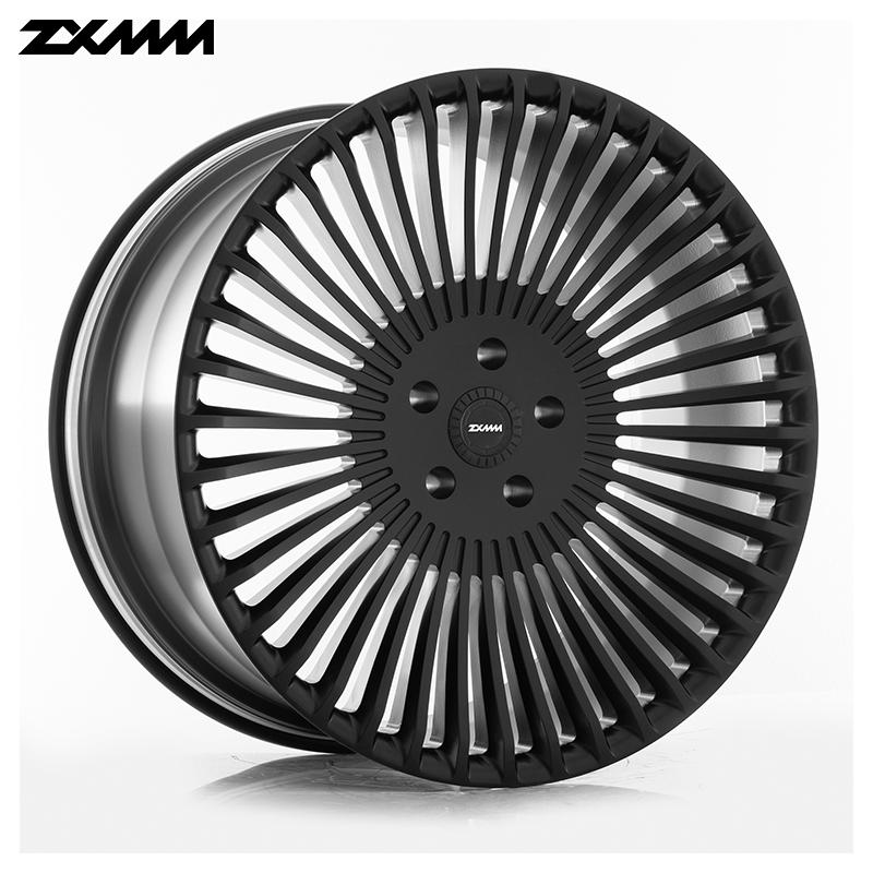 JHG18 Forged Wheel 5x120 5x114.3 5x112 5x130  for Mercedes Jaguar C8 BMW Suv 17 18 20 22 24 26 Inch Chrome Wheel Rims
