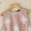 ZANZEA Women Casual Round Neck Sleeveless Print Tank Dress