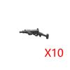 Military Building Blocks Accessories Soldier Figures Weapons Box Rifle Submachine Gun AKM Shield Mini Brick Toy K003 Gift