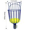Metal Fruit Picker Tool with Foam Cushion - Telescopic Fruit Picker Tools High-Altitude Garden Fruit Catcher for Apple, Peach & Pear