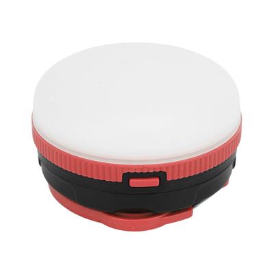 Lanterna de acampamento suspensa LED com ímã, à prova d'água, ideal para barracas, mini lanterna de emergência para camping (vermelha).