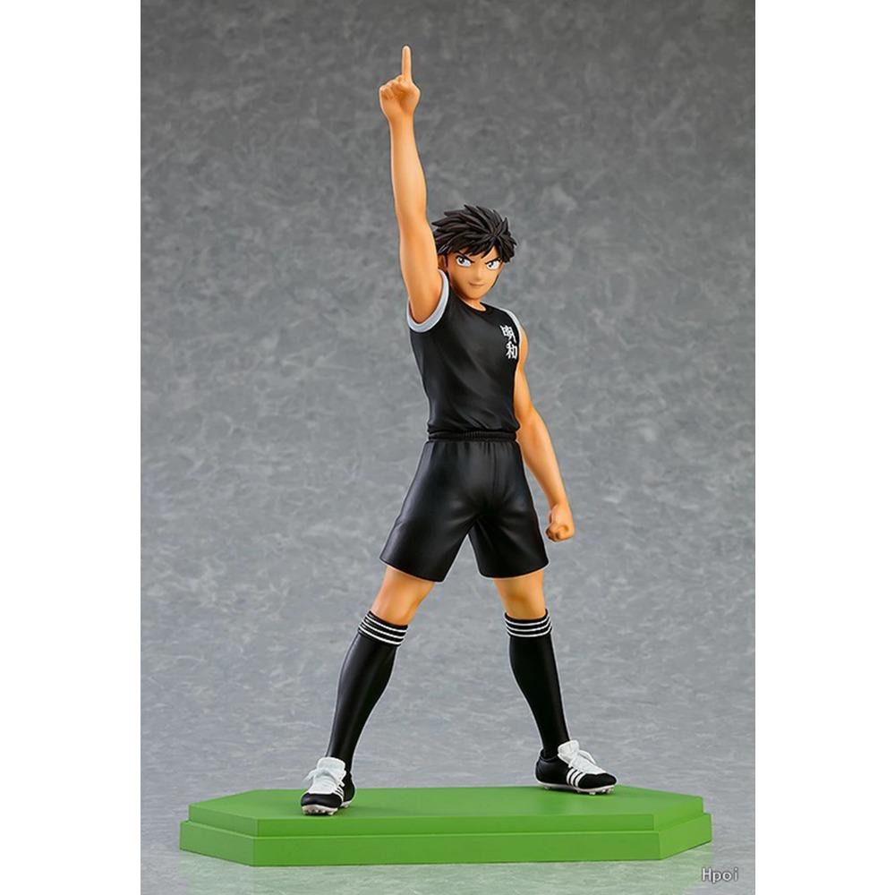 23CM Anime Captain Tsubasa Hyuuga Kojirou Figure Stand Poem Model Toys Dolls Aciton Figure Collection Desktop Ornament PVC