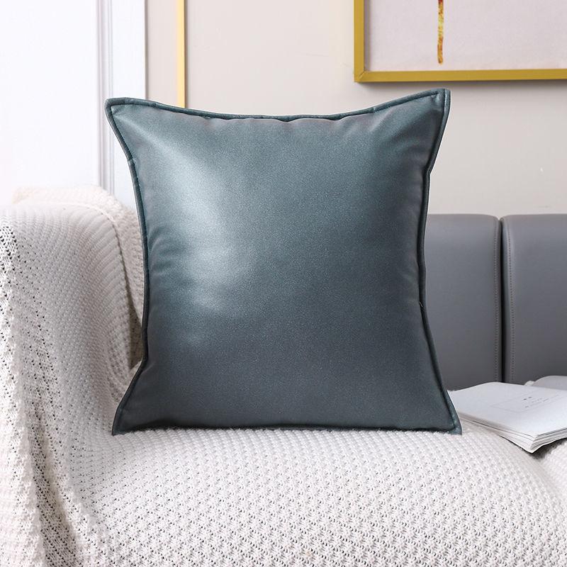 Tech Fabric Pillow Cover - Luxury Minimalist Cushion for Sofa, Office Chair, Bed Backrest & Modern Home Decor
