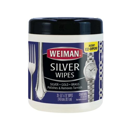 Weiman Silver Wipes, 20 Count by Weiman