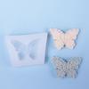 Rose Butterfly Mold Silicone Shaped Aromatherapy Gypsum Dropping Glue Decorative Ornament DIY