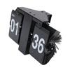 Automatic Flip Clock 12 Hours Vintage Quiet Desktop Clock for Living Room Office Gift