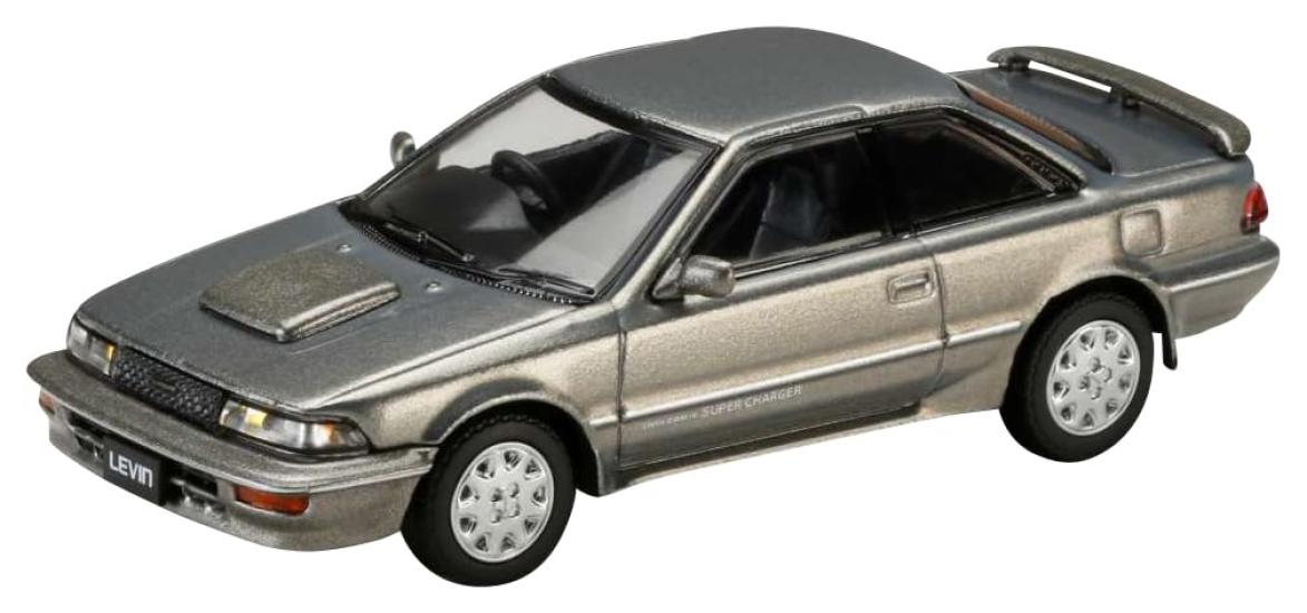 

HobbyJAPAN 164 Toyota Corolla Levin GT-Z AE92 Серо-зеленый металлик