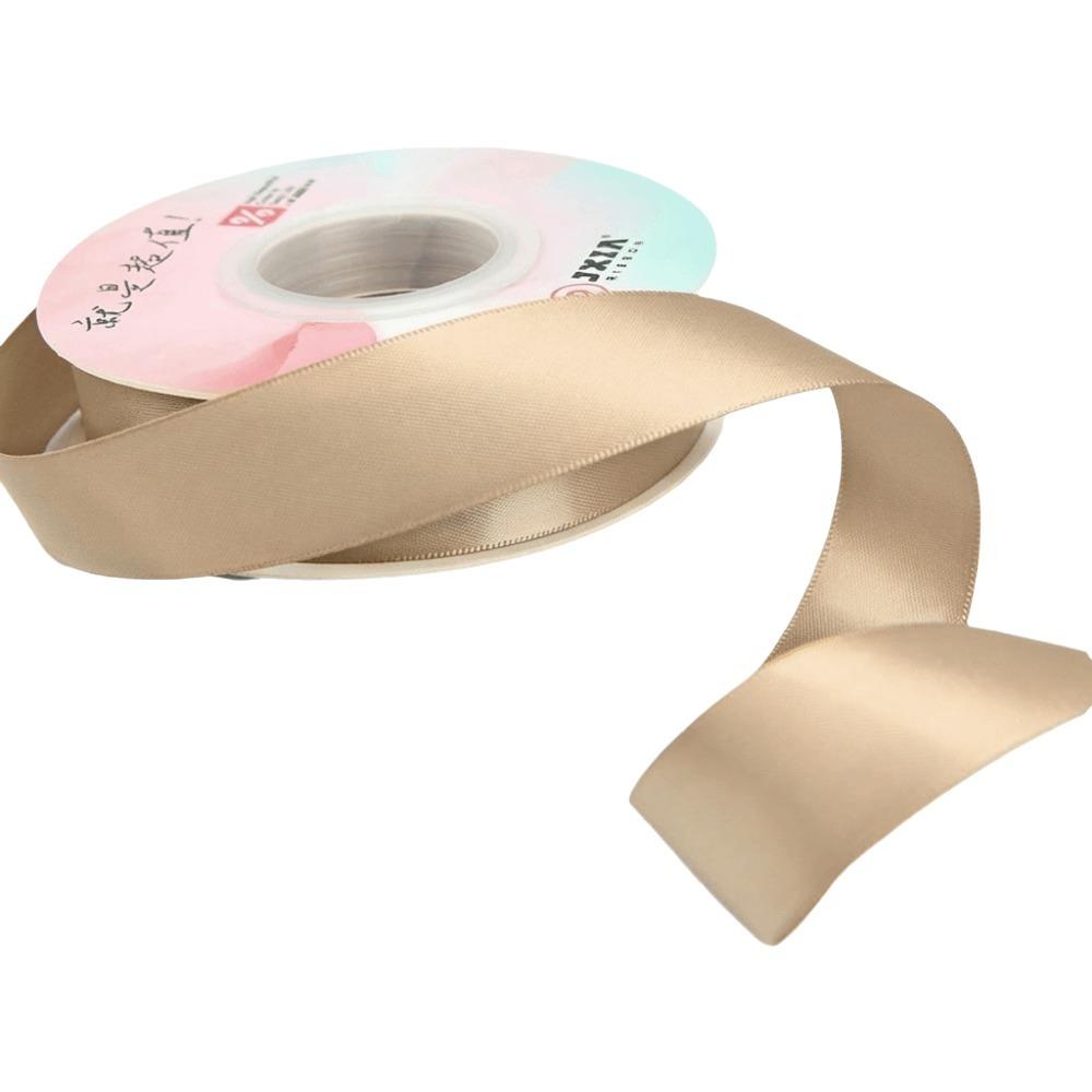 DIY-Geschenkverpackungen, einfarbige Satinbänder, Brautstraußbänder, Tortenverpackungen, einseitige Bänder, glänzende handgefertigte Schleifen, Blumenstraußbänder
