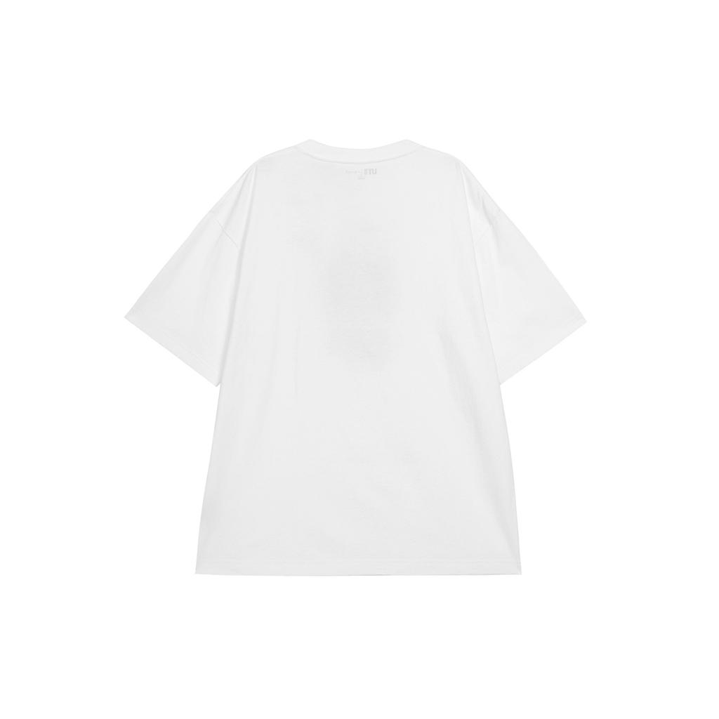 Uniqlo × Andy Warhol Collaboration Ss24 Letter Pattern Printed Short Sleeve T-Shirt Unisex T-Shirt White 469868-00
