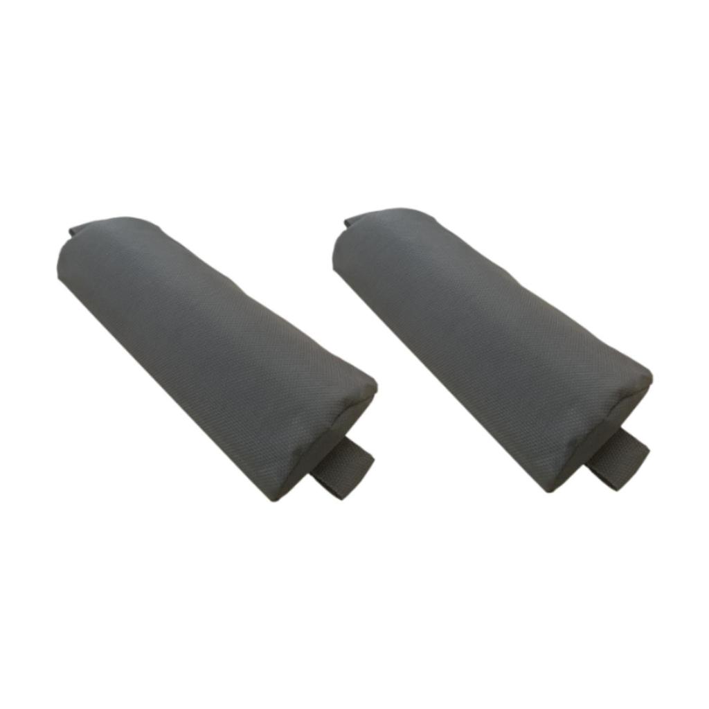 2 Stück Kopfkissen Nackenkissen für Stuhl mit Gummiband Mehrzweck-Liegestuhl Kopfkissen