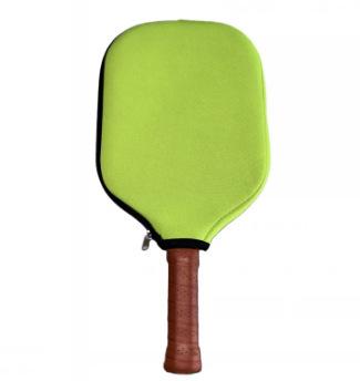 216.pickleball Paddle Protective Cover Waterproof Wear-Resistant Environmental Protection Neoprene Portable Solid Color